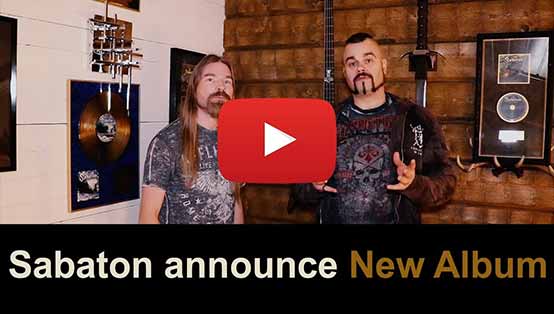 Sabaton announce new album for 2019