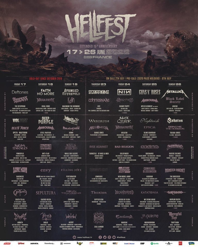 Hellfest 2022 | Sabaton Official Website