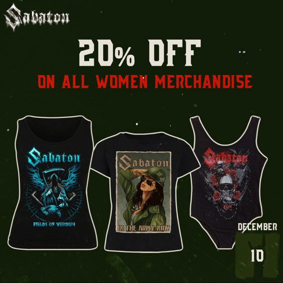 25% OFF on all Women Merchandise