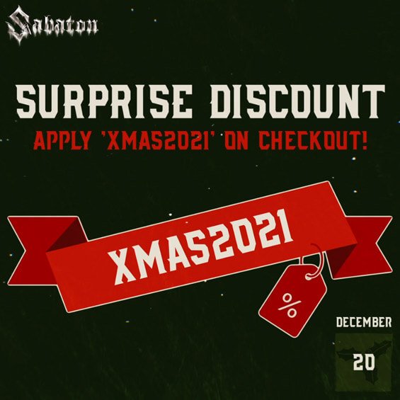 SURPRISE DISCOUNT: Apply 'XMAS2021' on Checkout!