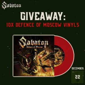 GIVEAWAY: 10x Defence Of Moscow Vinyls