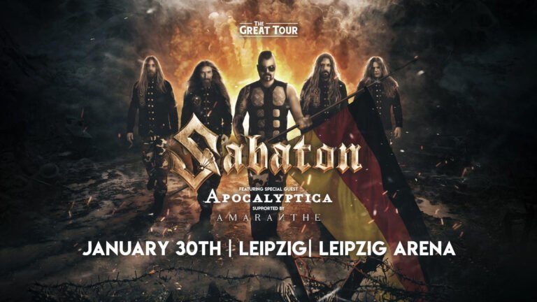 Sabaton Live in Leipzig - January 30th 2019, Leipzig Arena