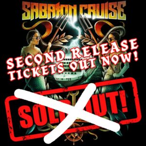 Sabaton Cruise 2022 tickets