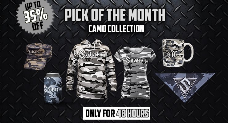 Pick of the Month Camo Collection