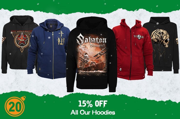 Sale on all hoodies