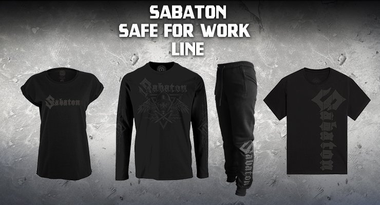 Sabaton Safe For Work SSFW line