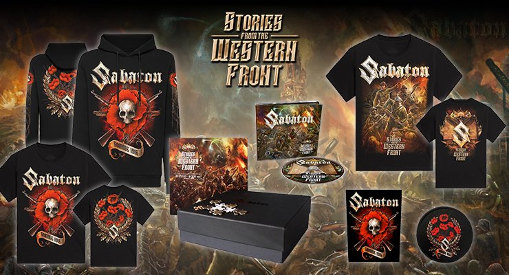 New "Stories From The Western Front" EP merch collection