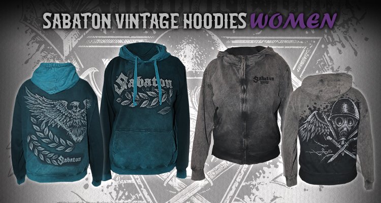Sabaton store: Vintage hoodies for women