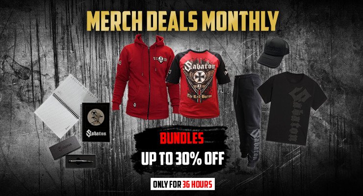 Merch Deals Monthly: Bundles for 36 hours