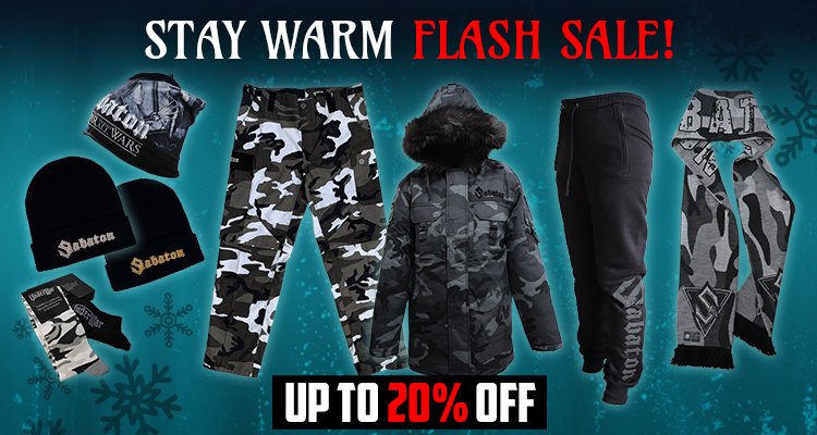 Stay Warm Flash Sale for 72 hours ONLY!
