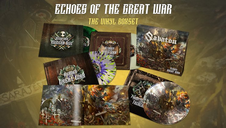 LIMITED EDITION: “Echoes Of The Great War” vinyl boxset out now!