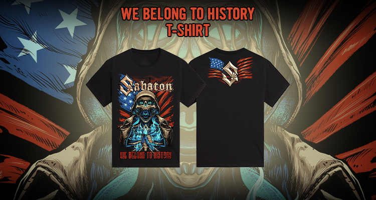 We Belong To History” t-shirt drop
