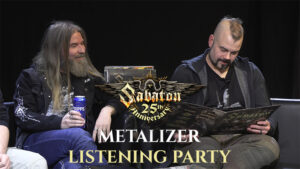 Sabaton’s listening party for “Metalizer” is now available on YouTube!