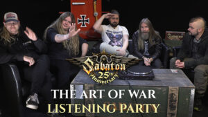 Watch The Art Of War listening party with Sabaton